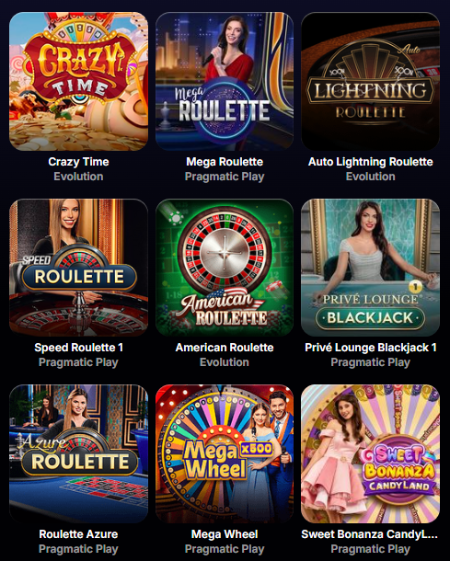 Kasyno na żywo w NVcasino